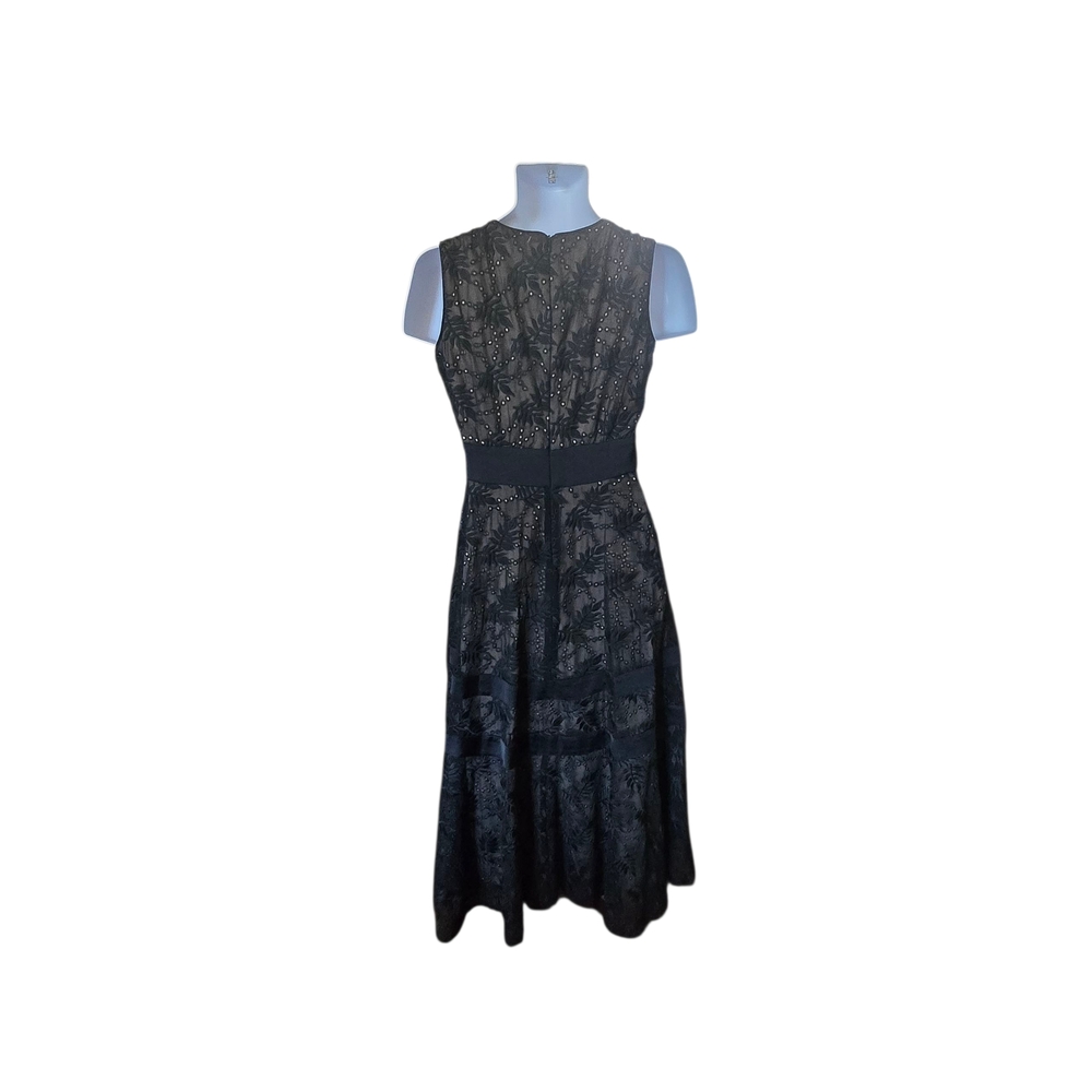 Taylor dress black embroidered‎ eyelet dress - Picture 8 of 15